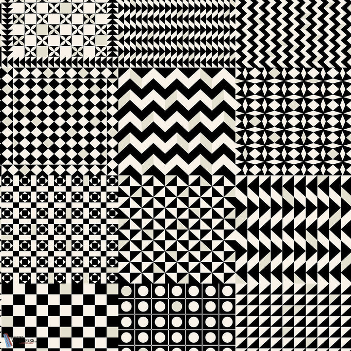 Geometrico-behang-Tapete-Cole & Son-Black & White-Rol-123/7032-Selected Wallpapers