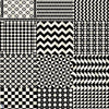 Geometrico-behang-Cole & Son-Black & White-Rol-123/7032-Selected Wallpapers