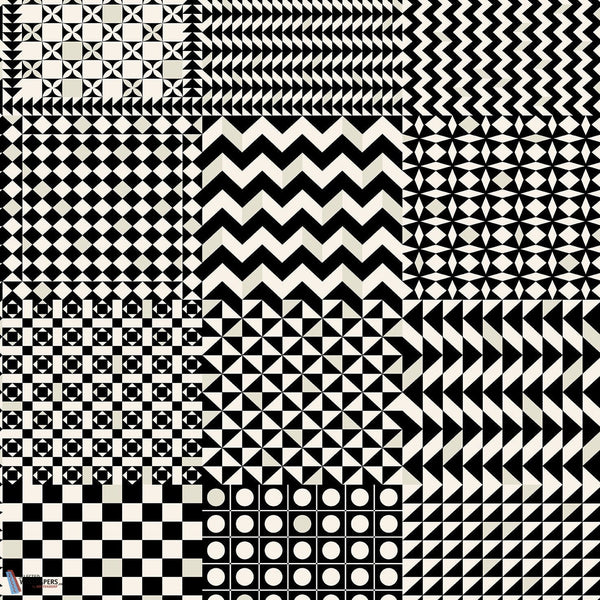 Geometrico-behang-Cole & Son-Black & White-Rol-123/7032-Selected Wallpapers