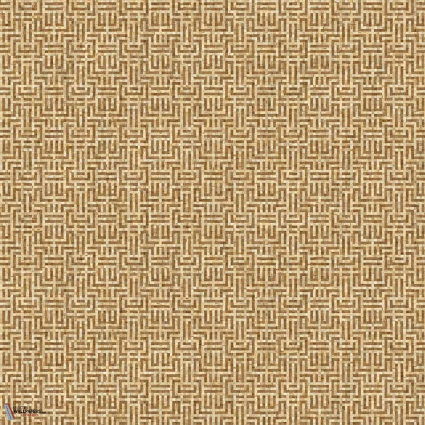 Geometricum wallpaper-Coordonne-Curry-Roll-Selected Wallpapers-Interiors
