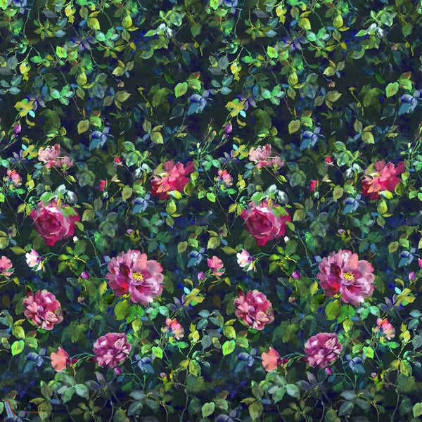 Gertrude Rose-Tapete-Designers Guild-Fuchsia-Set-PDG1154/01-Selected Wallpapers