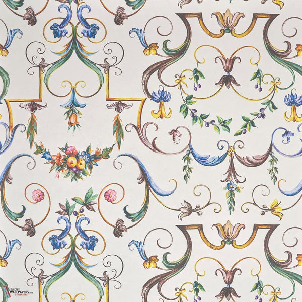 Giardino wallpaper-Pierre Frey-Mediterranee-Meter (M1)-Selected Wallpapers-Interiors