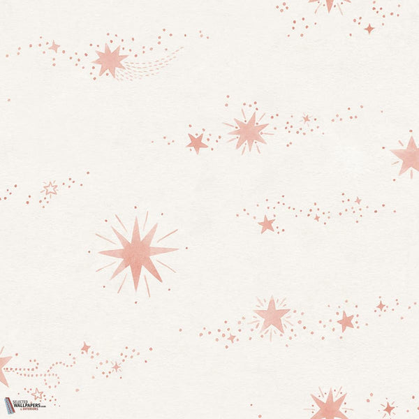 Gillis wallpaper-Sandberg-Pink-Mattic-M2-Selected Wallpapers-Interiors