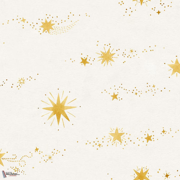 Gillis wallpaper-Sandberg-Yellow-Mattic-M2-Selected Wallpapers-Interiors