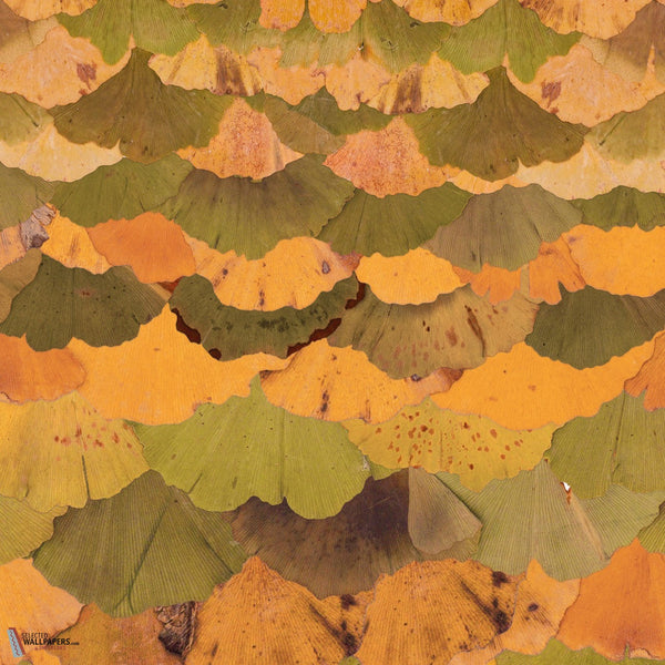 Ginko Biloba-Inkiostro Bianco-behang-Selected-Wallpapers-Interiors