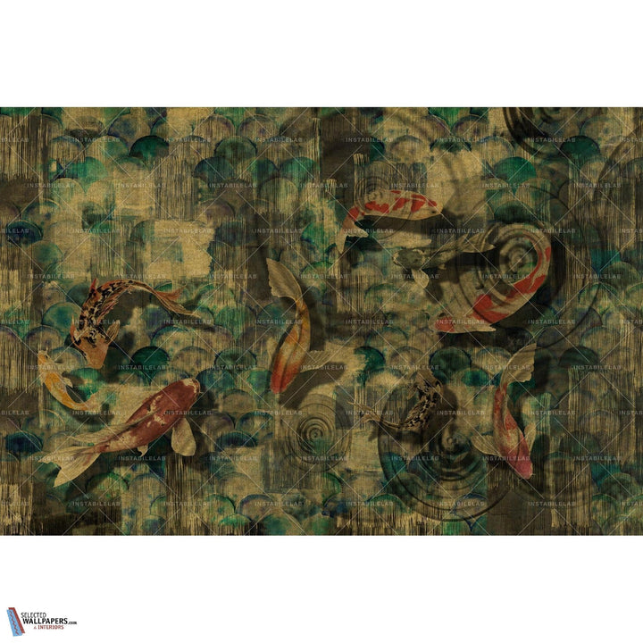 Gold Fish-INSTABILELAB-wallpaper-behang-Tapete-wallpaper-Selected Wallpapers