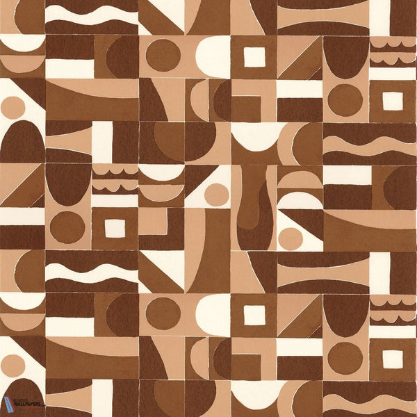 Gourna-Tapete-Casamance-Terracotta/Cuivre-Rolle-76182956-Selected Wallpapers