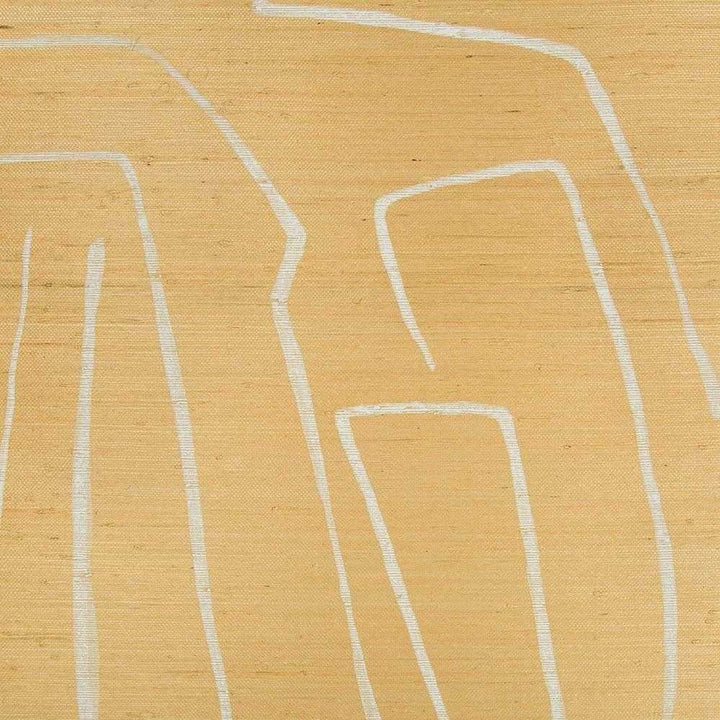 Graffito II-behang-Tapete-Kelly Wearstler-Golden Rod-Set (A+B)-GWP-3720.141-Selected Wallpapers