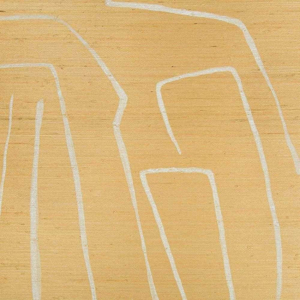 Graffito II-behang-Kelly Wearstler-Golden Rod-Set (A+B)-GWP-3720.141-Selected Wallpapers