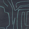 Graffito II-behang-Kelly Wearstler-Marine/Navy-Set (A+B)-GWP-3720.505-Selected Wallpapers