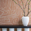 Graffito wallpaper by Kelly Wearstler – interior