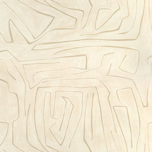 Graffito stof-Kelly Wearstler-Parchment-Meter (M1)-GWF-3530.116-Selected Wallpapers