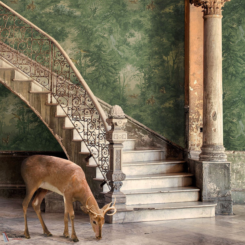 Grand Mulberry Woodland wallpaper-Mulberry-Selected-Wallpapers-Interiors