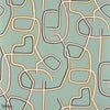 Graphic-Pierre Frey-behang-Celadon-Rol-Selected Wallpapers