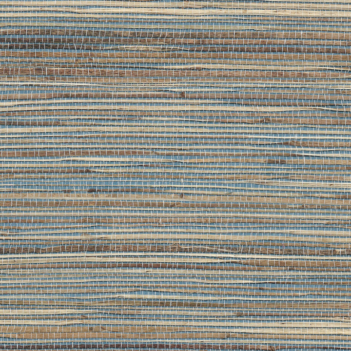 Grass Roots-Phillip Jeffries-wallpaper-behang-Tapete-wallpaper-Susan's Sky Blue-Rol-Selected Wallpapers