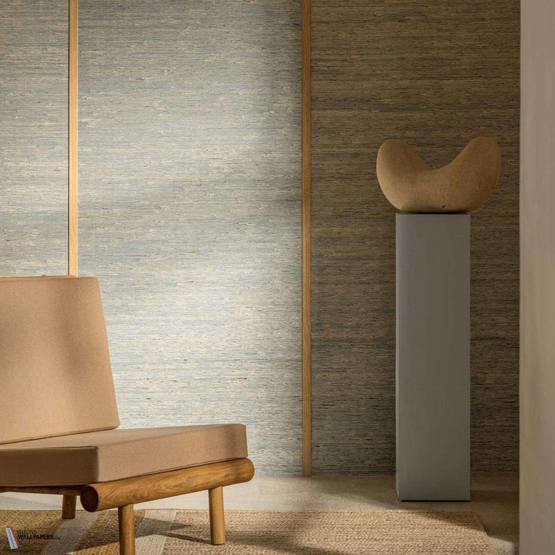 Grasscloth Papier Peint-Elitis-Selected-Wallpapers-Interiors