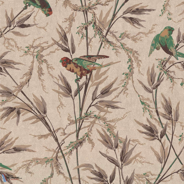 Great Ormond St.-Little Greene-behang-Cappuccino-Rol-Selected Wallpapers