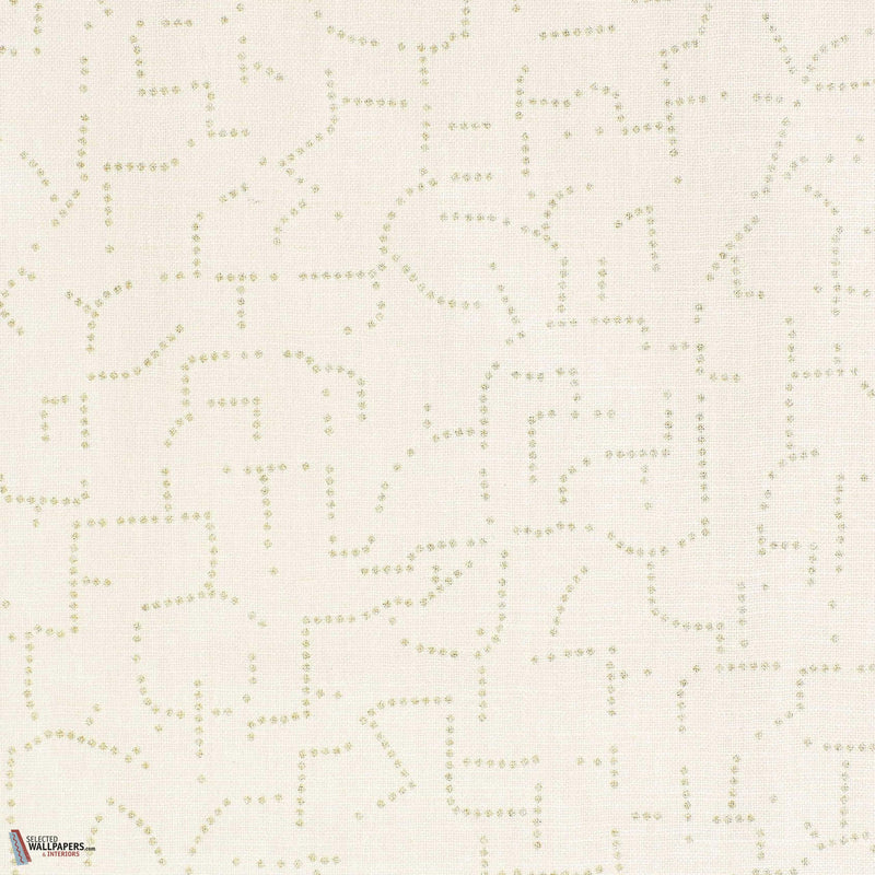 Greco Cerca Greca wallpaper in Polvere D'Oro by Dedar