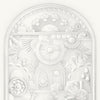 Greenhouse Gathering Arch-Moooi-wallpaper-Architectural White-Paneel-Selected-Wallpapers-Interiors
