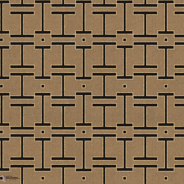 Grid wallpaper-Coordonne-Mole-Non Woven-Selected-Wallpapers-Interiors