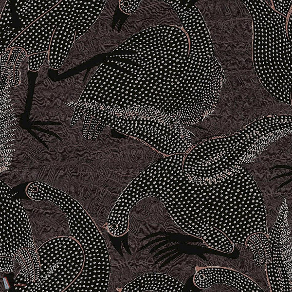 Guinea wallpaper-Masureel-Chocolate-Roll-Selected-Wallpapers-Interiors