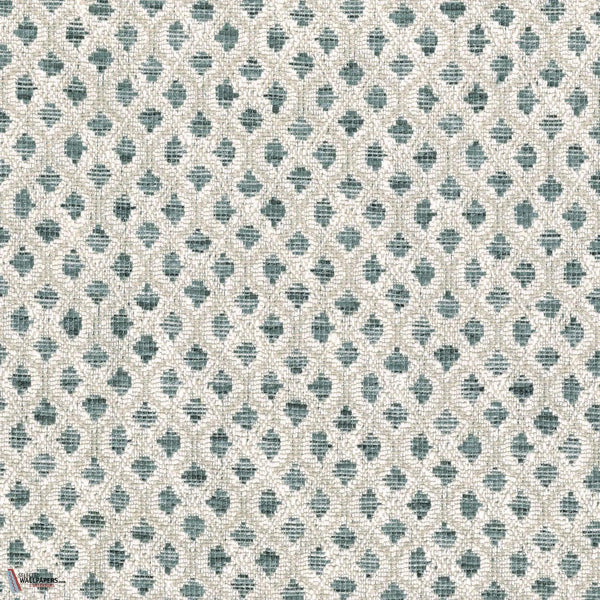Halona stof-Casamance-Bleu baltique-Meter (M1)-Selected Wallpapers-Interiors