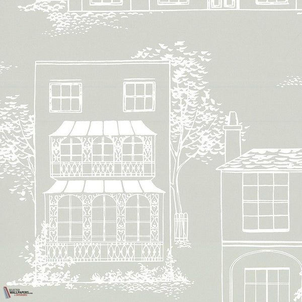 Hampstead behang-Little Greene-Cool grey-Rol-Selected Wallpapers-Interiors