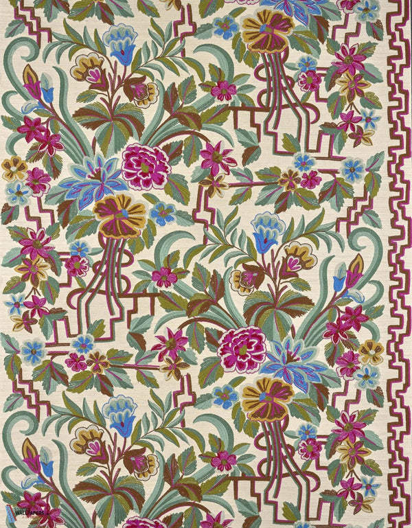 Hana-Pierre Frey-behang-Bougainvillier-Rol-Selected Wallpapers