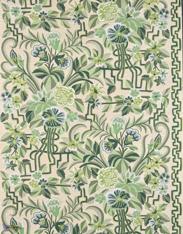 Hana-Pierre Frey-behang-Menthe-Rol-Selected Wallpapers