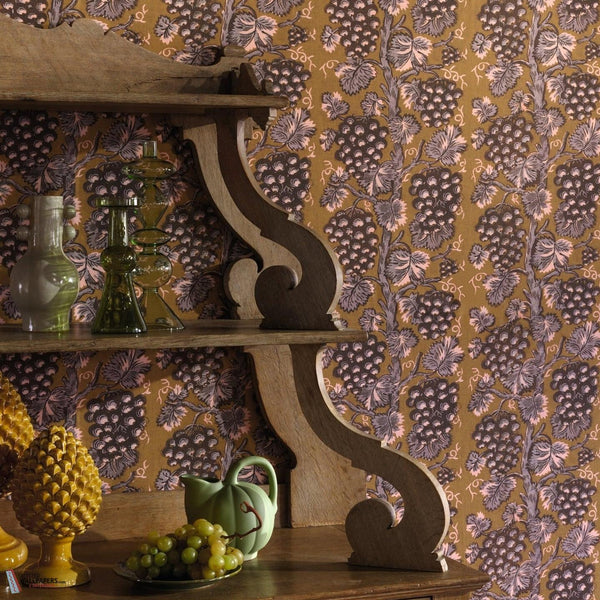 Harcourt Tapete-Pierre Frey-Selected Wallpapers-Interiors