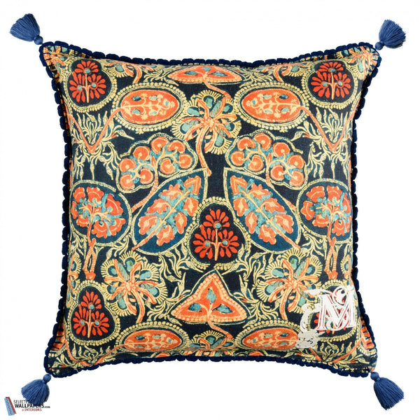Heirloom Kussen-Kussen-Mind the Gap-Blue & Red-50 x 50 cm-Selected Interiors