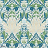 Helena-Morris & Co-Indigo/Forest-Roll-Selected-Wallpapers-Interiors
