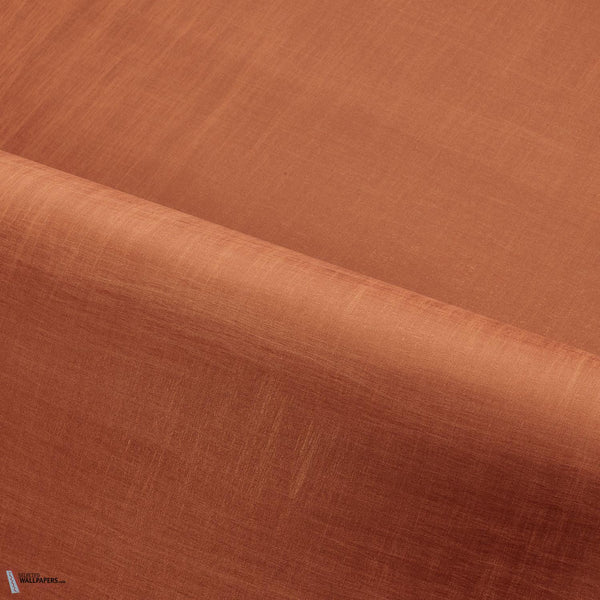 Hemera wallpaper-Casamance-Orange brulee-Meter (M1)-Selected Wallpapers-Interiors