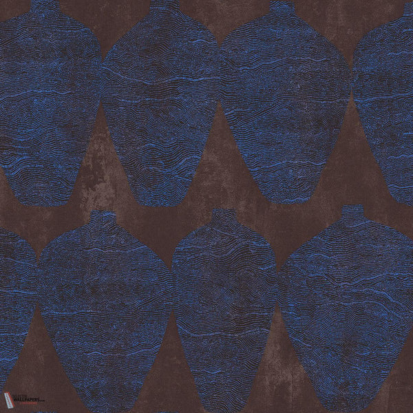Hemia wallpaper-Masureel-Indigo-Roll-Selected-Wallpapers-Interiors