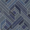 Hexagonal behang-Coordonne-Ultramarine-Non Woven-Selected-Wallpapers-Interiors