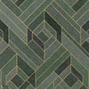 Hexagonal behang-Coordonne-Emerald-Non Woven-Selected-Wallpapers-Interiors