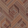 Hexagonal behang-Coordonne-Clay-Non Woven-Selected-Wallpapers-Interiors