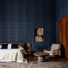Hexagonal wallpaper-Coordonne-Selected-Wallpapers-Interiors