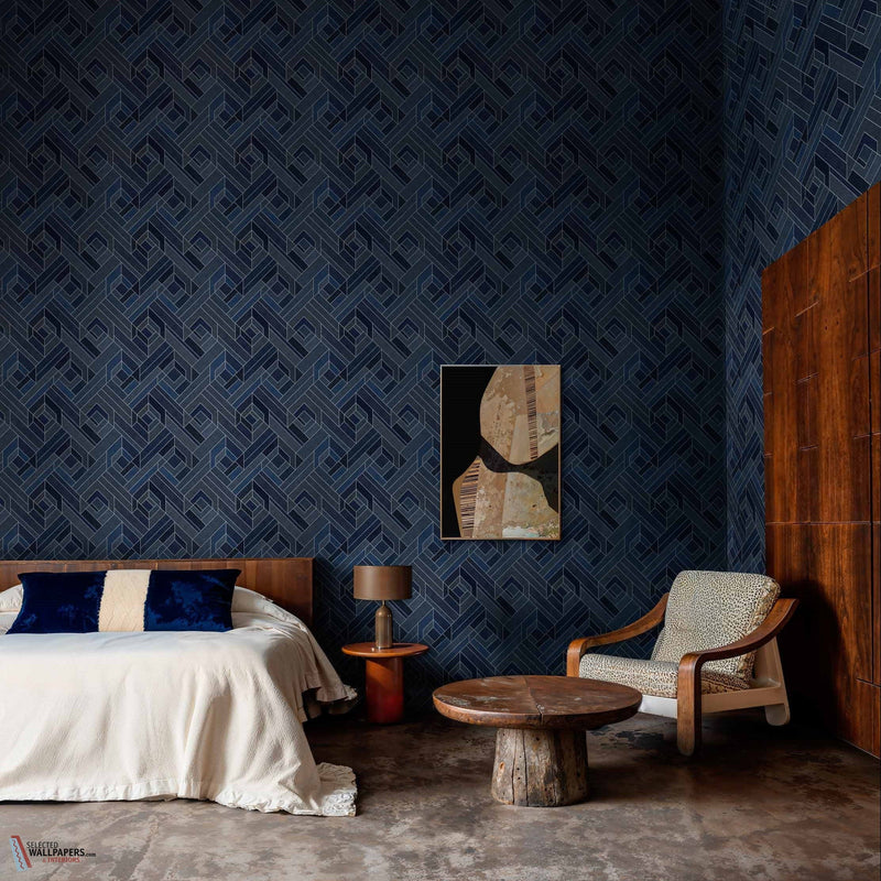 Hexagonal Tapete-Coordonne-Selected-Wallpapers-Interiors