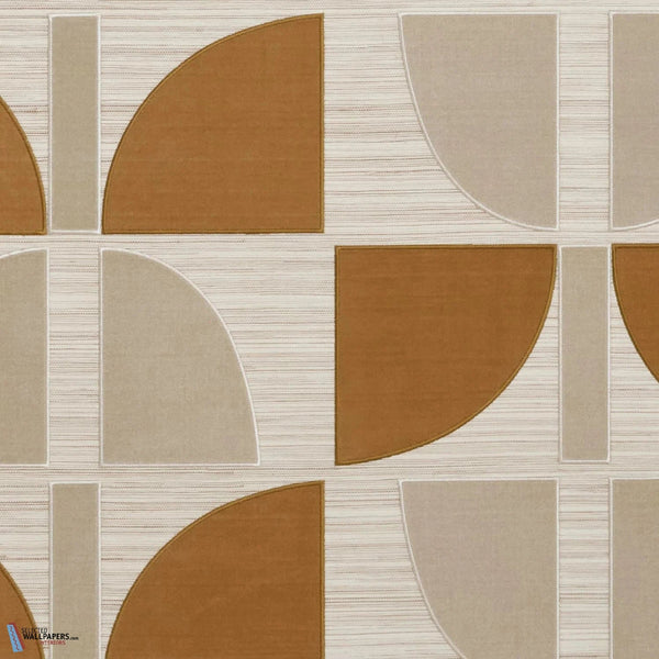 Hikari-Casamance-behang-Beige Ocre-Meter (M1)-Selected Wallpapers