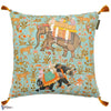 Hindustan Kussen-Kussen-Mind the Gap-Aquamarine-50 x 50 cm-Selected Interiors