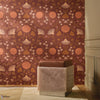 Hippolyte wallpaper-Casamance-Selected Wallpapers-Interiors