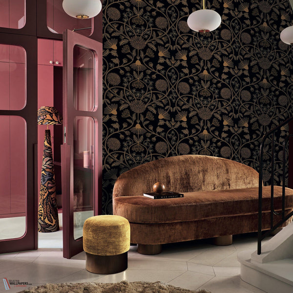 Hippolyte wallpaper-Casamance-Selected Wallpapers-Interiors