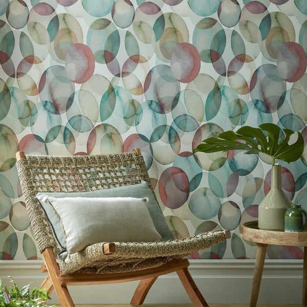Honesty wallpaper-1838 wallcoverings-Selected Wallpapers-Interiors