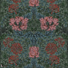 Honeysuckle behang-House of Hackney-Petrol-200 cm-Selected-Wallpapers-Interiors