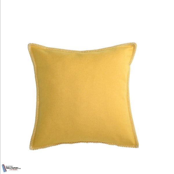 Housse de Coussin Arthur's Seat-Kussen-Casamance-Mustard-45 x 45 cm-Selected Interiors