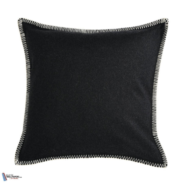 Housse de Coussin Arthur's Seat-Kussen-Casamance-Black-65 x 65 cm-Selected Interiors