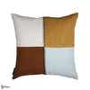 Housse de Coussin Centon-Casamance-kussen-Ocre Vert de Gris-45 x 45 cm-Selected Interiors