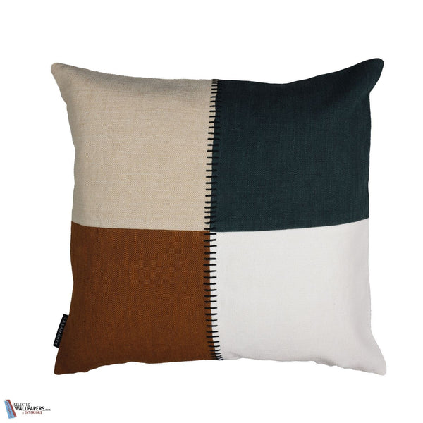 Housse de Coussin Centon-Casamance-kussen-Praline Bleu Canard-45 x 45 cm-Selected Interiors