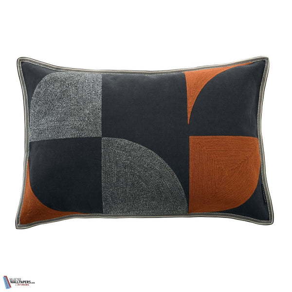 Housse de Coussin Coconut-Kussen-Casamance-Noir-40 x 60 cm-Selected Interiors